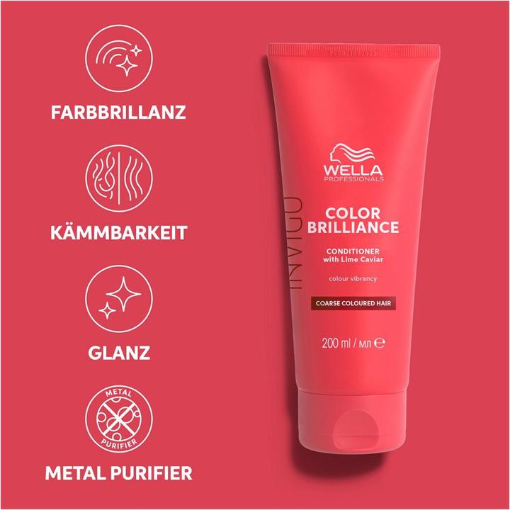 Produktbild Wella Invigo Color Brilliance Conditioner coarse (200 ml)
