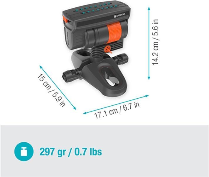 Actual product image Gardena Square sprinkler OS 90 (Square sprinkler)