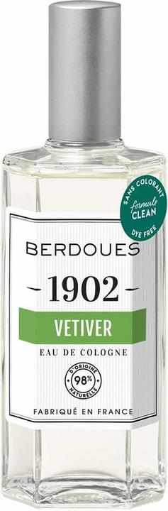 Actual product image Berdoues 1902 VETIVER EDC 125ML (Eau de cologne, 125 ml)