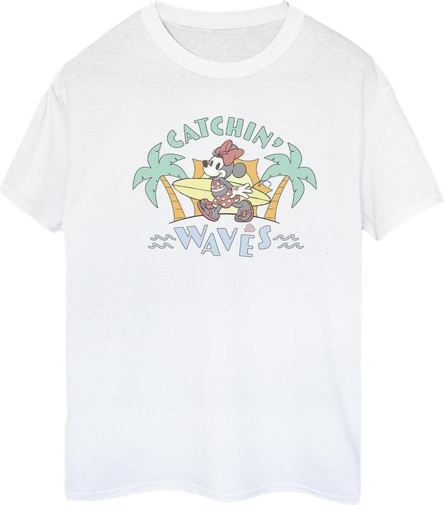 Disney Minnie Mouse Catchin Waves TShirt (M)