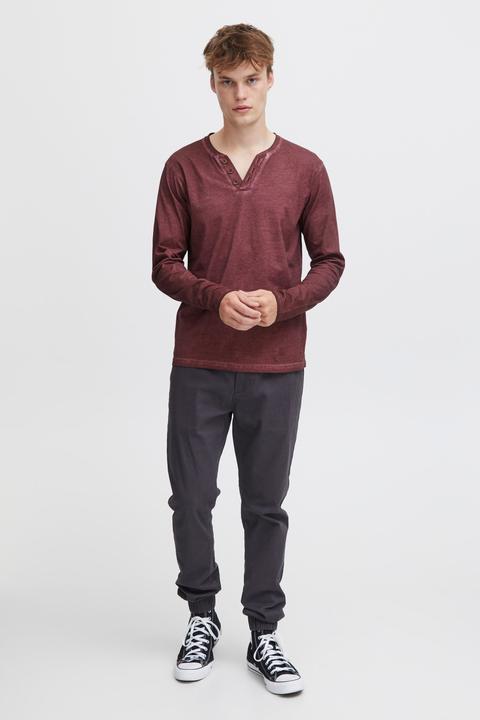 Image du produit Solid Tinox -T-shirt à manches longues Avec Encolure En V - Pour Homme 100% Coton (L)
