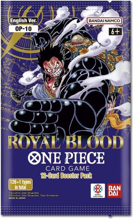 Actual product image One Piece Card Game: Royal Blood (OP-10) Booster -E- (Display - 24 Stk.) (English, Booster display)
