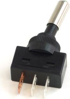 Produktbild Phobya Kippschalter LED rot 1-polig AN/AUS schwarz (3pin)
