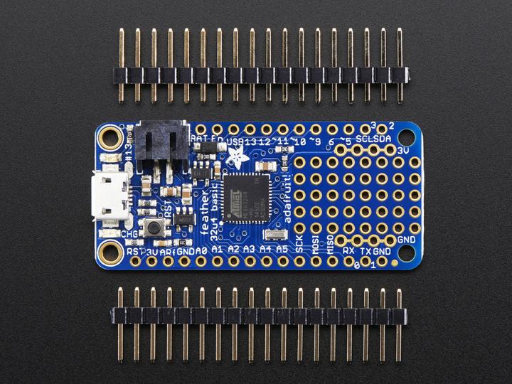 Actual product image Adafruit Feather 32u4 Basic Proto (Various)