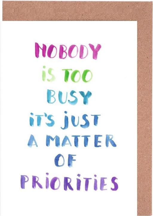 Produktbild Juniqe Priorities - Zitate & Slogans (15 Stk.)