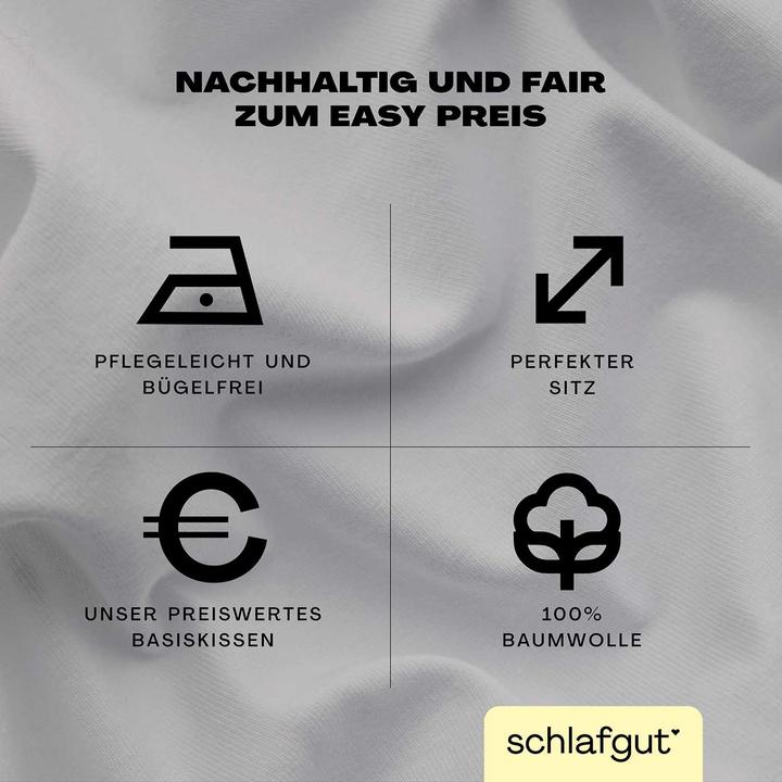 Image du produit schlafgut Easy Jersey (Housse de couette, 60 x 80 cm)