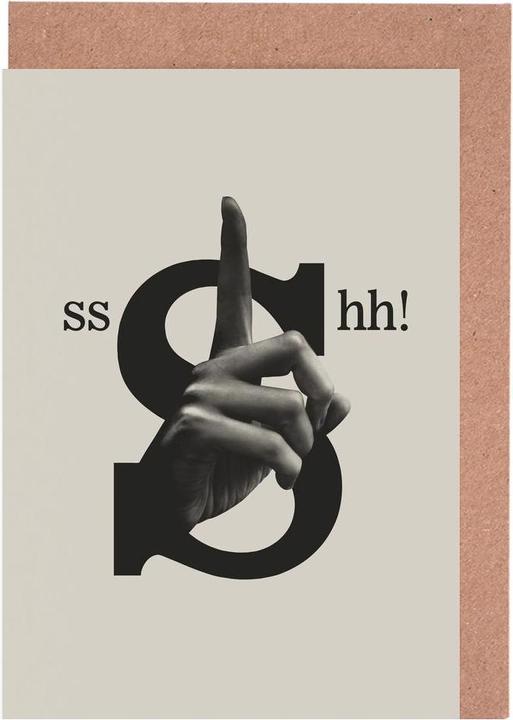 Actual product image Juniqe Shh - Symbols (15 pcs.)