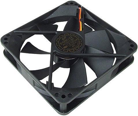 Actual product image Yate Loon D12SM-12 with plug (1650rpm) 120x120x25mm