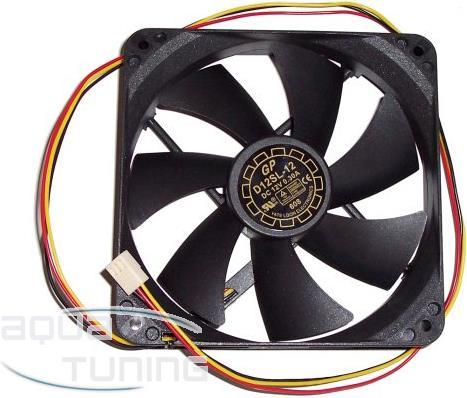 Actual product image Yate Loon D12SM-12 with plug (1650rpm) 120x120x25mm