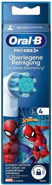 Actual product image Braun Oral-B Attachable Brushes Spiderman 4er AM (1 x)