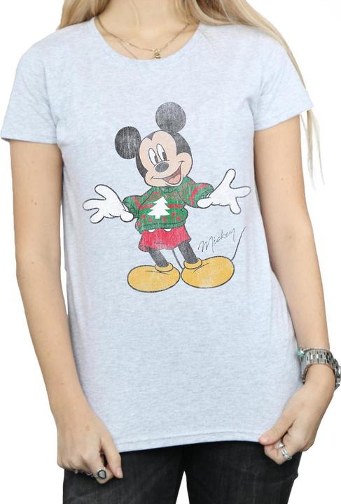 Produktbild Disney Mickey Mouse Christmas Jumper TShirt (XL)