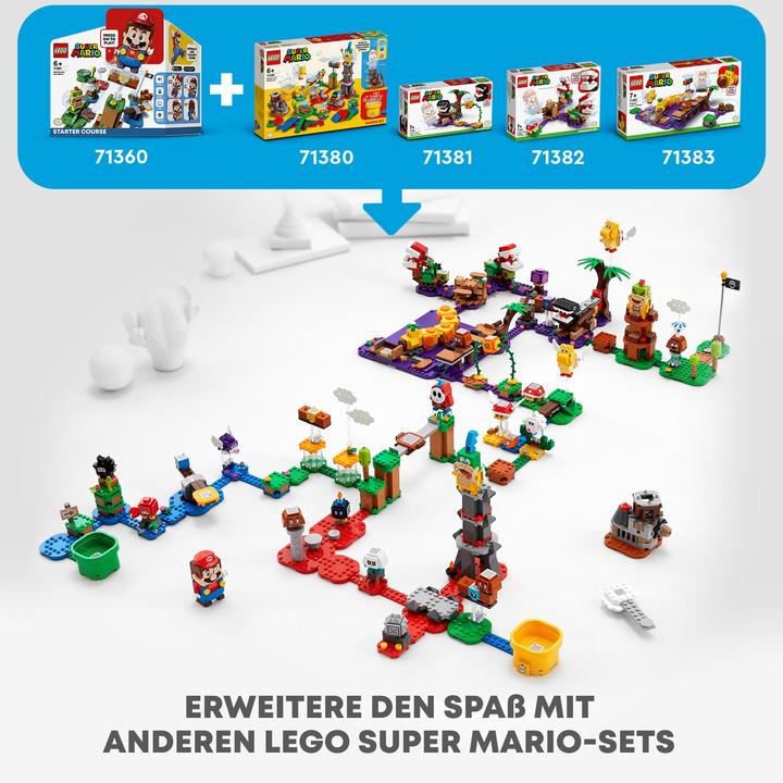 Actual product image LEGO Wiggler's Poison Swamp (71383, LEGO Super Mario)