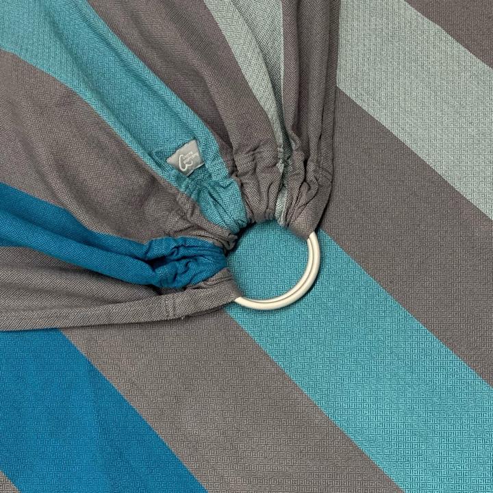 Actual product image Hoppediz Baby sling woven ring sling (2 m)
