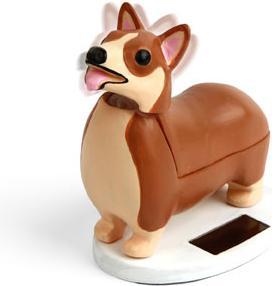 Produktbild Kikkerland Elroy The Royal Solar Corgi (1603) (7 x 7 x 3.5 cm)