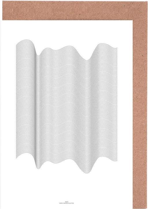 Actual product image Juniqe Waves - Abstract & Geometric (15 pcs.)