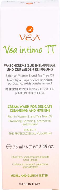 Produktbild VEA Intimo TT Waschreme zur Intimpflege zur Intimpflege Creme (75 ml, Intimwaschlotion)
