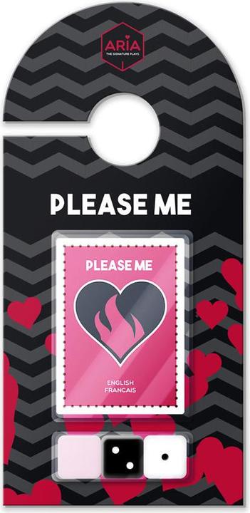 Actual product image Aria Please Play Me Xxx En / Fr (Dice games, French, English)