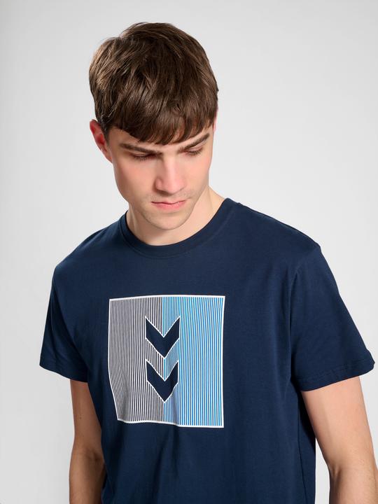 Produktbild hummel Hmlactive Stripe Co Tee S/S (S)