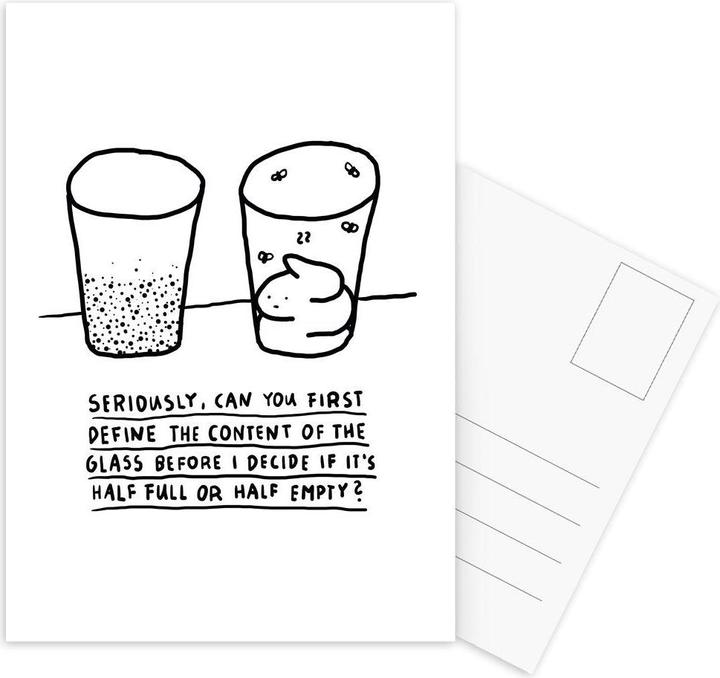Actual product image Juniqe Optimism - Funny (15 pcs.)