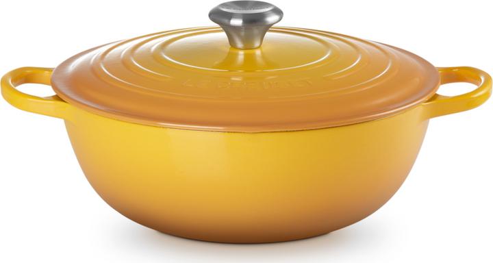 Produktbild Le Creuset La Marmite Signature 28 cm Nectar (28 cm, Bräter + Schmortopf, Gusseisen)