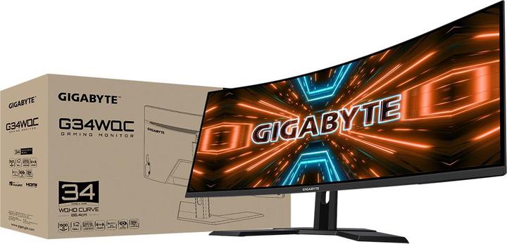 Produktbild Gigabyte G34WQC (3440 x 1440 Pixel, 34")