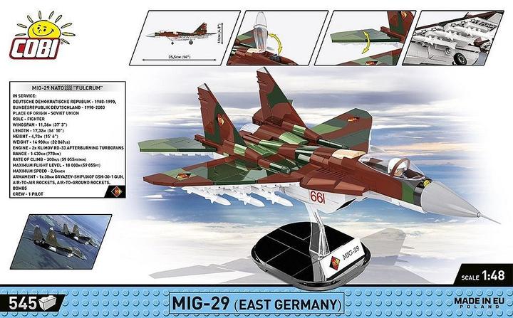 Immagine prodotto Cobi Forza armata MiG-29 (Germania Est)