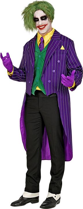 Produktbild Widmann Evil Joker Clown Frack mit eingenähter Weste und Hemd (L)