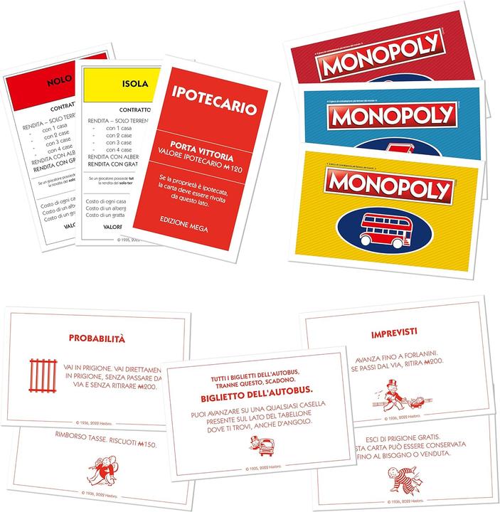 Actual product image Winning Moves WM03159-ITA-6 - MONOPOLY - EDIZIONE MEGA MILANO CITTA' METROPOLITANA