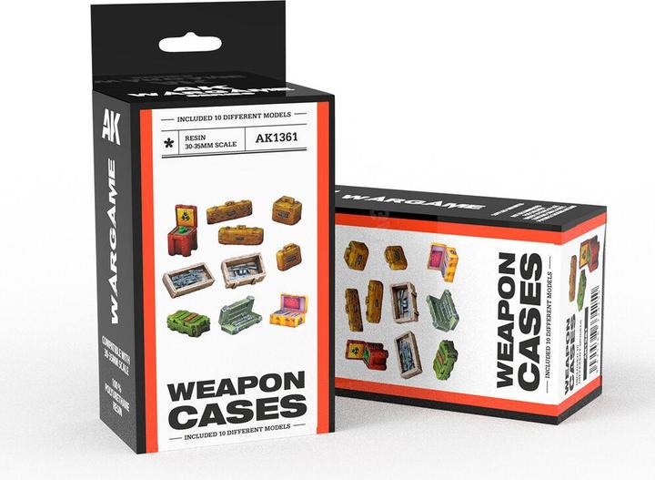 Immagine prodotto AK Interactive SET DI ARMI SCENOGRAFICHE PER WARGAME (30-35 MM)