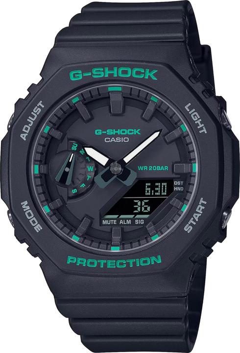 Actual product image Casio G-Shock - GMA-S2100GA-1AER (Digital watch, Analogue wristwatch, 43 mm)