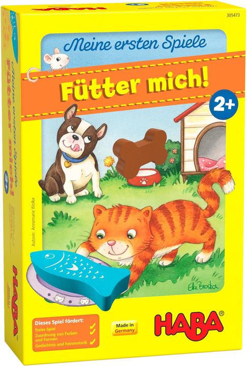 Actual product image Haba My first games- Feed me. (German)