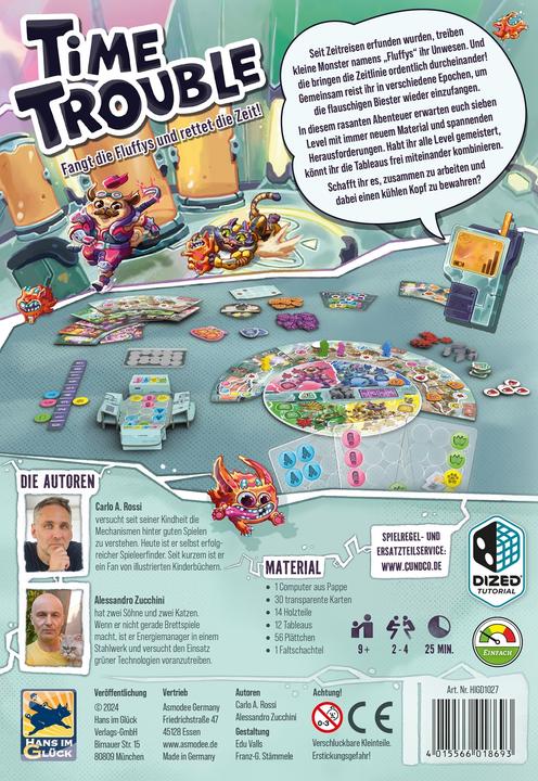 Image du produit Hans im Glück Trouble du temps (Allemand)