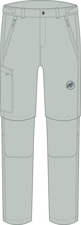 Actual product image Mammut Runbold IV Zip Off Pants, Wanderhose (50)