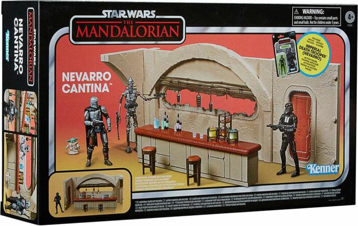Image du produit Hasbro The Vintage Collection Star Wars: The Mandalorian Nevarro Cantina Spielset Imperialer Deat