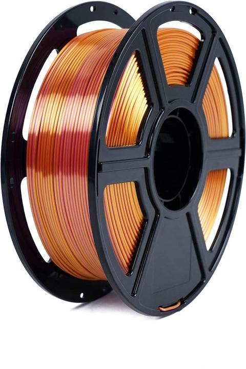 Produktbild FlashForge Silk Dual 1000g Filament Gold+Rose (1.75 mm, 1000 g, Gold)
