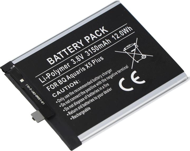 Immagine prodotto AccuCell Batteria BQ Aquaris X5 Plus, 3200