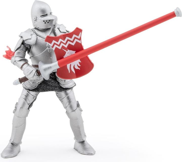 Actual product image Papo Unicorn knight with lance