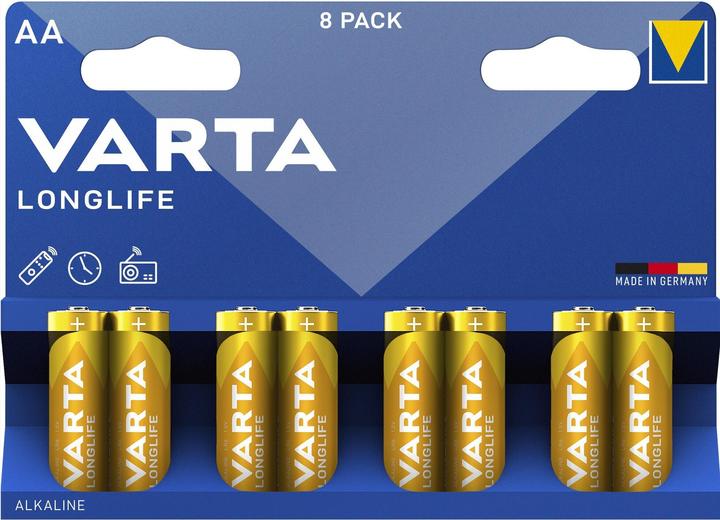 Actual product image Varta Longlife (8 pcs., AA, 2800 mAh)