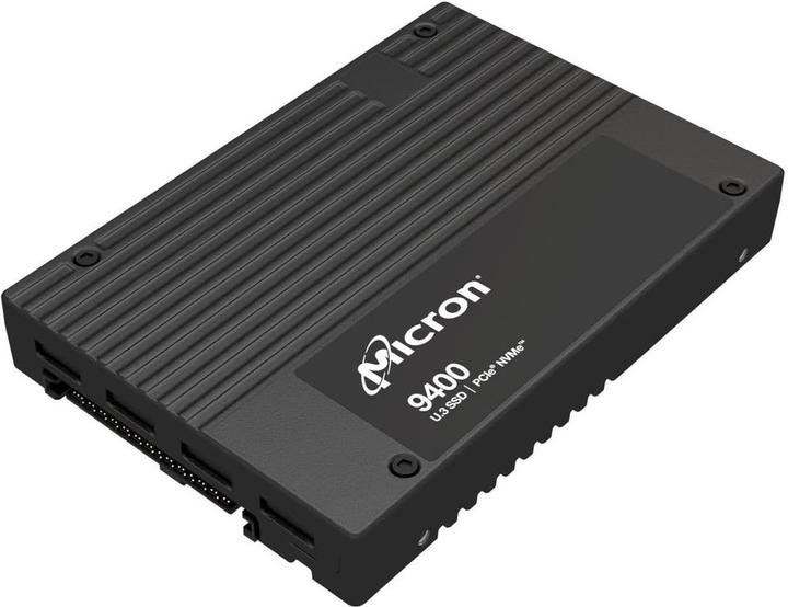 Image du produit Micron SSD 9400 MAX U.3 25600GB PCIe Gen4x4 (25600 Go, 2.5")