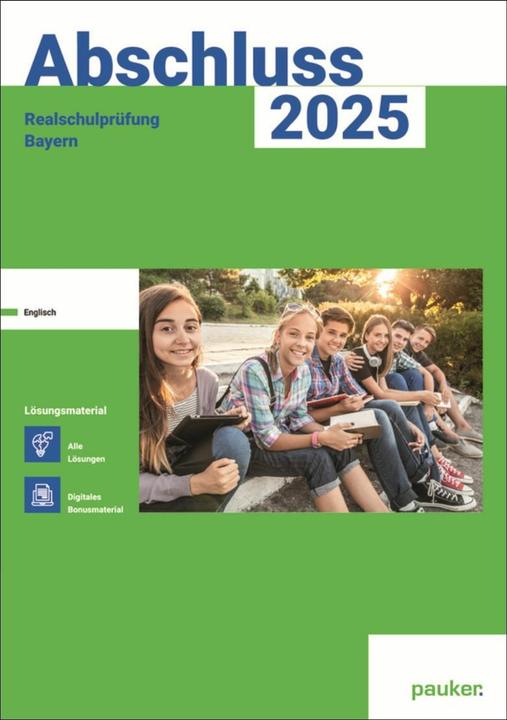 Produktbild Abschluss 2025 - Realschule Bayern Lösungsband. Englisch (Deutsch, Bergmoser+HöllerVerlagAG, 2024)