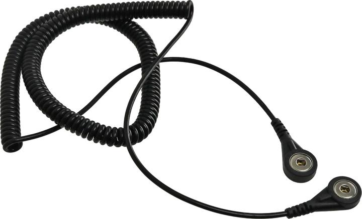 Immagine prodotto Quadrios Cavo di messa a terra ESD 3,60 m Pulsante 4 mm