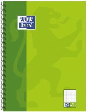 Actual product image Oxford College notebook (A4+, Checked, Lined, Soft cover)