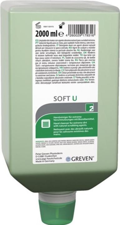 PGP Handreiniger GREVEN® SOFT U 2l lösemitte 2 l (Flüssigseife, 2000 ml)