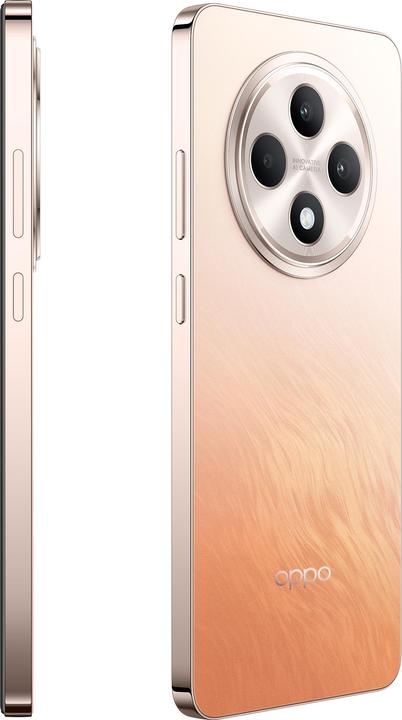 Actual product image OPPO Reno12 F 5G (256 GB, Amber Orange, 6.67", Dual SIM, 50 Mpx, 5G)