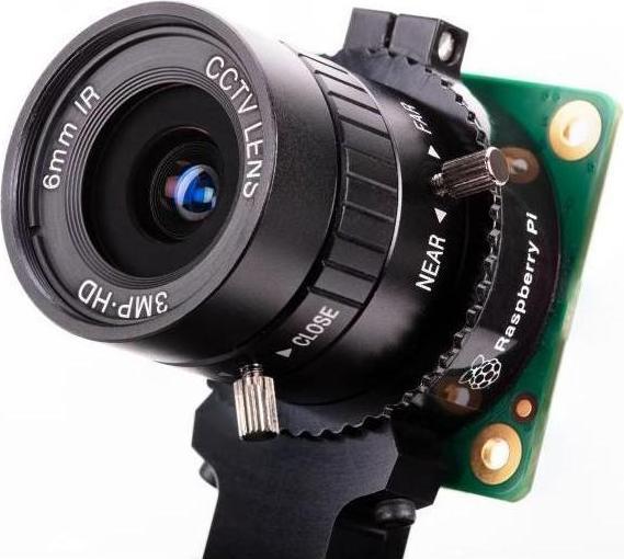 Immagine prodotto Raspberry Pi EB7293 - Obiettivo da 6 mm per il modulo fotocamera HQ