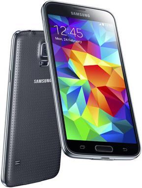 Actual product image Samsung Galaxy S5 (16 GB, Charcoal Black, 5.10", 16 Mpx, 4G)