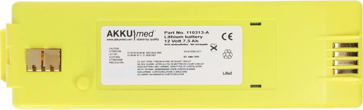 Produktbild XCell Lithiumbatterie passend für Cardiac Science PowerHeart AED G3 - Typ 9146 (7500 mAh)