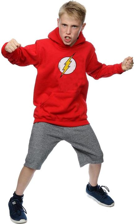 Produktbild Flash Distressed Logo Kapuzenpullover Jungen (152, 158)