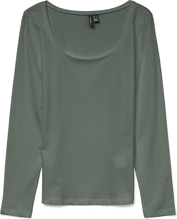 Vero Moda Vmlulu Ls U-Neck Top Jrs Ga Noos