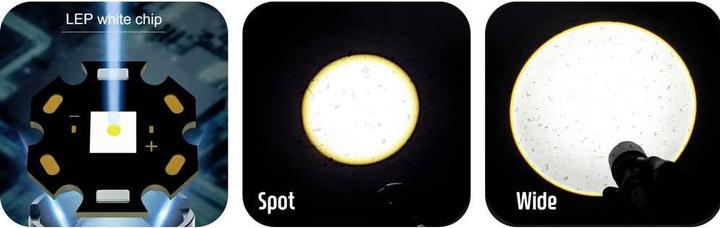 Actual product image XCell Lep torch Lunalux (17.50 cm, 1000 lm)